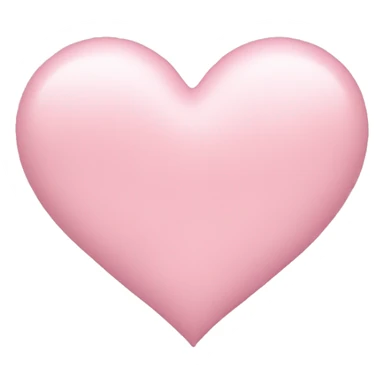 Pastel pink heart  sticker