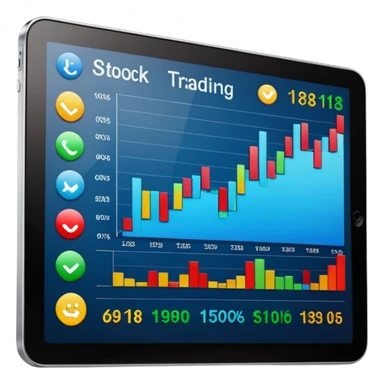 charts trading sticker