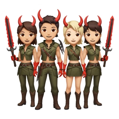 Rumi K-pop demon hunters sticker