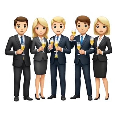 A rich company sticker