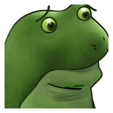 dog with cucumbers in his eyes sticker