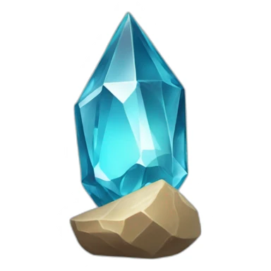 Cristal-piedra sticker