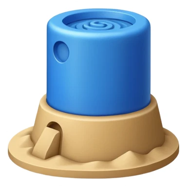 sandcastle mold sticker