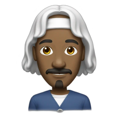 Snoop-couleur-peau-blanche sticker