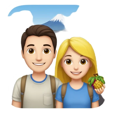 talcado and yoananas a talca city sticker