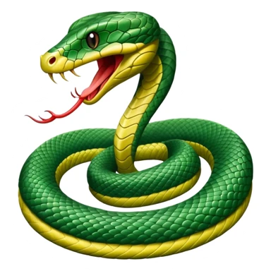 Cool vipers snake sticker