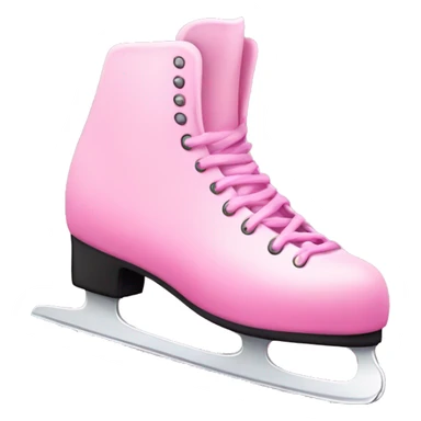 Pink ice skates  sticker