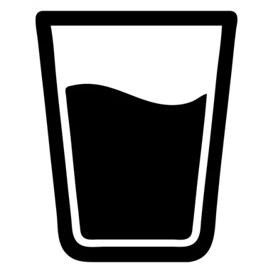 glass of milk sticker