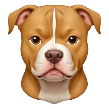 Potato the pitbull dog sticker