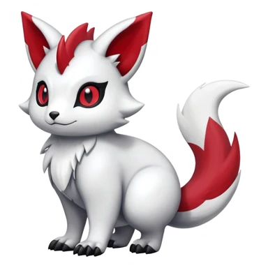 Shiny Furret-Absol-Zangoose-Hybrid (Full body) sticker