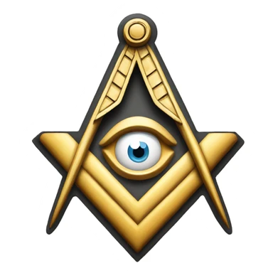 Freemason logo sticker