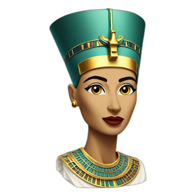 nefertiti sticker