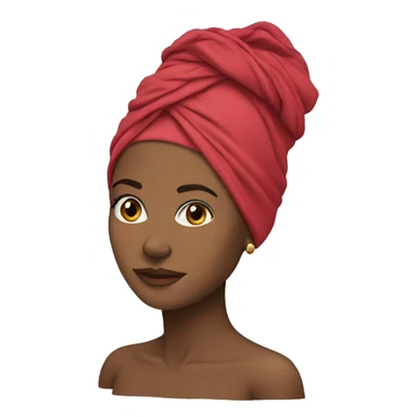 Headwrap sticker