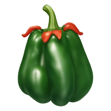 verdura Chile poblano normal sticker