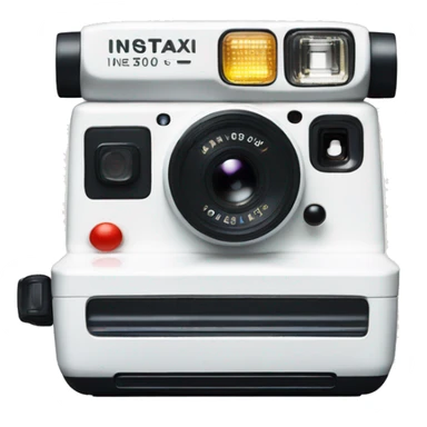 Instax mini white sticker