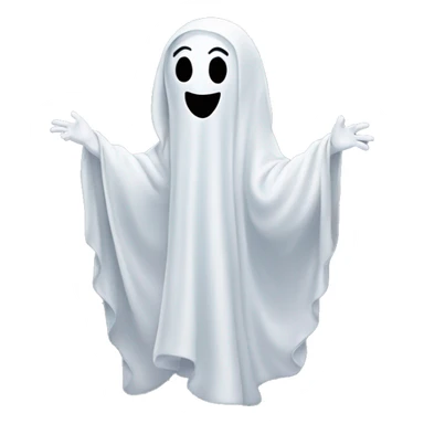 Casper the ghost sticker