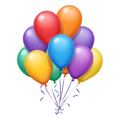 Birthday balloons  sticker