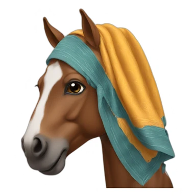 Hoofdoek sticker