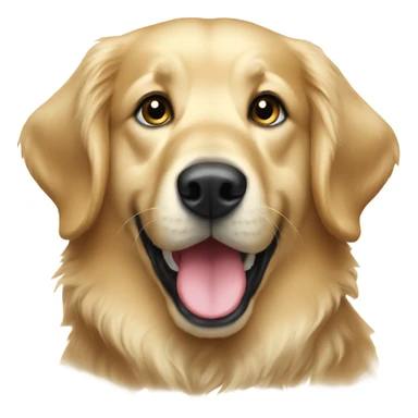 Christmas golden retriever  sticker