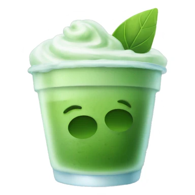 Ice cold matcha  sticker