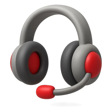 {
  "title": "3D Skeuomorphic Emoji Icon Schema",
  "type": "object",
  "properties": {
    "object": {
      "type": "string",
      "description": "Name of the object to be represented (e.g., 'money bag', 'camera', 'pizza')."
    },
    "style": {
      "type": "string",
      "enum": ["3D skeuomorphic emoji"],
      "description": "Visual style to be used for rendering."
    },
    "materials": {
      "type": "object",
      "properties": {
        "base": {
          "type": "string",
          "description": "Primary material texture, e.g., 'smooth cloth', 'metallic', 'plastic'."
        },
        "details": {
          "type": "array",
          "items": { "type": "string" },
          "description": "Secondary materials or embellishments (e.g., rope, buttons, stitching)."
        }
      }
    },
    "colors": {
      "type": "object",
      "properties": {
        "baseColor": {
          "type": "string",
          "description": "Main color of the object (e.g., '#F5DEB3' for a beige sack)."
        },
        "accentColors": {
          "type": "array",
          "items": { "type": "string" },
          "description": "Accent or highlight colors (e.g., yellow for dollar sign)."
        }
      }
    },
    "lighting": {
      "type": "object",
      "properties": {
        "type": {
          "type": "string",
          "enum": ["soft", "ambient", "studio"],
          "description": "Lighting type used to shade and define volume."
        },
        "shadows": {
          "type": "boolean",
          "description": "Indicates if soft drop shadows are used."
        }
      }
    },
    "geometry": {
      "type": "object",
      "properties": {
        "dimensionality": {
          "type": "string",
          "enum": ["3D"],
          "description": "Indicates that object is rendered in 3D."
        },
        "roundedEdges": {
          "type": "boolean",
          "description": "Indicates if object has smooth, rounded edges."
        }
      }
    },
    "expression": {
      "type": "string",
      "enum": ["playful", "realistic", "friendly"],
      "description": "Overall emotional tone of the icon."
    },
    "background": {
      "type": "string",
      "enum": ["transparent", "white", "gradient"],
      "description": "Background type for the rendered emoji."
    }
  },
  "required": ["object", "style", "materials", "colors", "lighting", "geometry", "expression", "background"]
}

over the ear headphones with a mic and red accents sticker