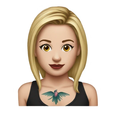 Ellie Williams tattoo sticker