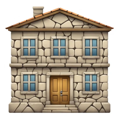 A building that is cracking and collapsing sticker