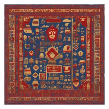 Tapis de prière sticker