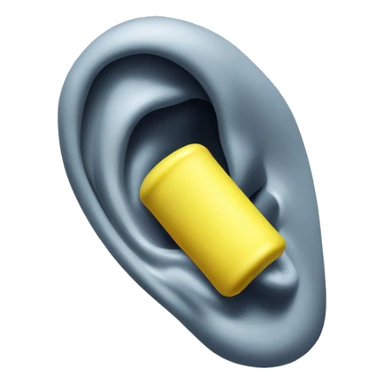 ear plugs sticker