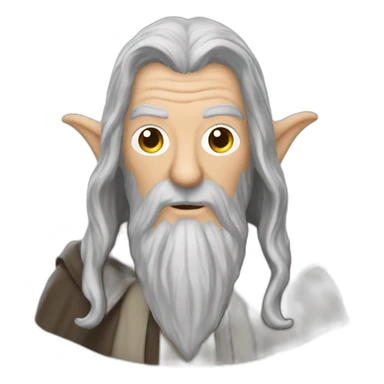 Gandalf seigneur des anneaux sticker