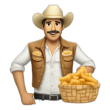 Chicharron de la ramos Monterrey México sticker