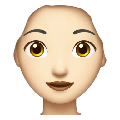 Chinese lady yuga movement sticker