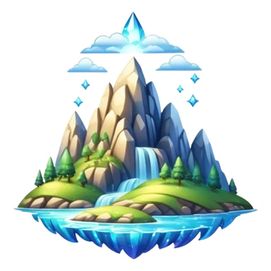  epic divine glistening glossy shiny glittery scenery  sticker