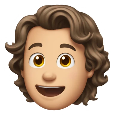 Harry Styles happily surprised sticker