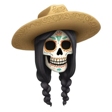 Calavera de muerte sticker