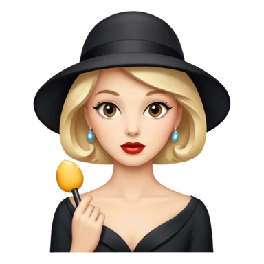 Vintage Glam sticker