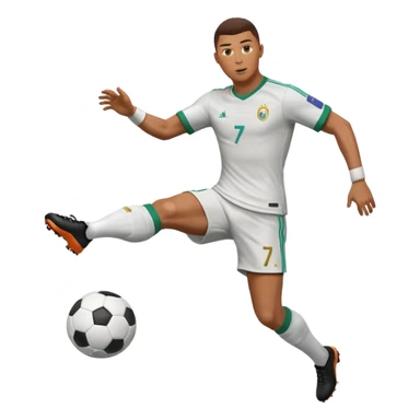 Ronaldo scoring from a free kick 
 sticker