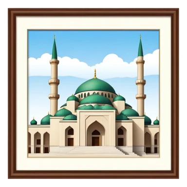 Mosque Konya sticker