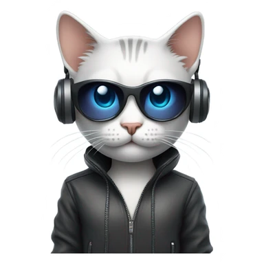 agent cat sticker
