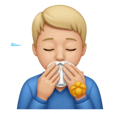 Stuffy nose sticker