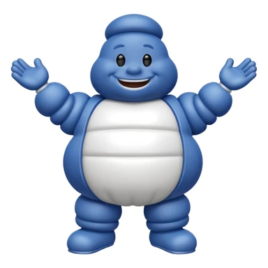 Michelin man sticker