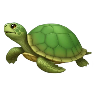 Tortue énervée  sticker