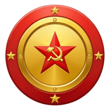 china  communist party logo without star sticker