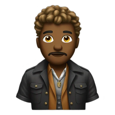 Gangster emoji sticker