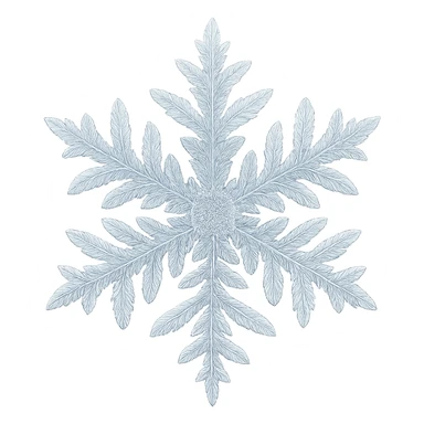 snow flake remove background sticker