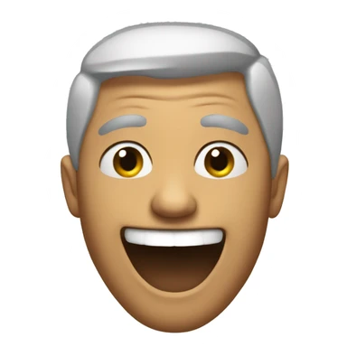 Silly ah emoji sticker