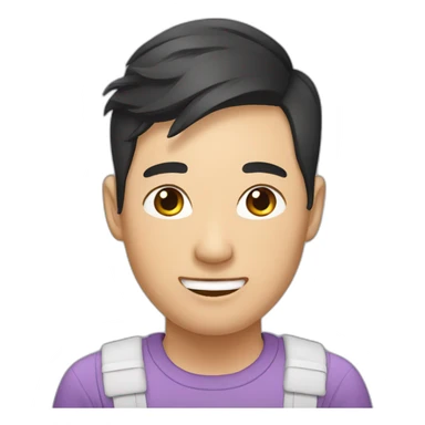 Married Chinese gay men sticker