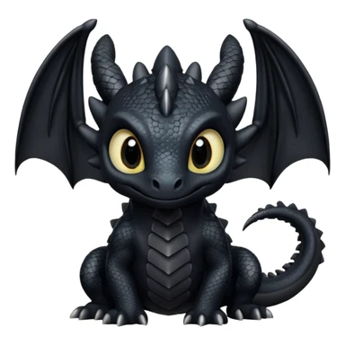 Toothless dragon sticker