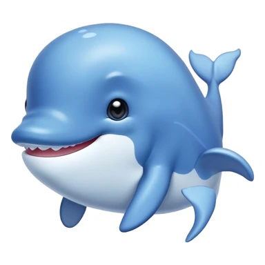 Cute Whale  sticker