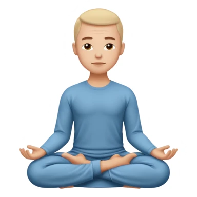 meditation sticker